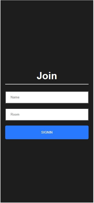 chatapp screenshot